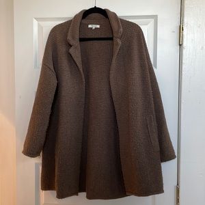 Madewell sweater blazer, oversized medium.